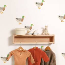 Mallard Ducks - Fabric Wall Decal Modern Farm Mej - thumbnail 3