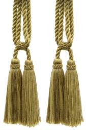 "D??copro Double Tassel Curtain & Drapery Tieback, Length 5 1/2"" - 14cm, Spread 27"