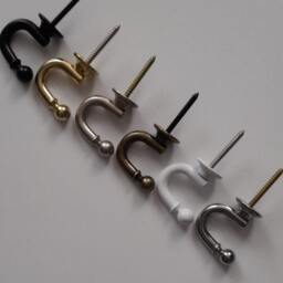 Mini Round Metal Curtain Wall Towel Hooks Coat Hanger - Bronze/Antique Gold 30mm/35mm/45mm - Pack Of 2 - thumbnail 4