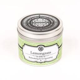 Lemongrass Candle - Aromatherapy Candle Handmade Massage Essential Oil Vegan Scented - thumbnail 1