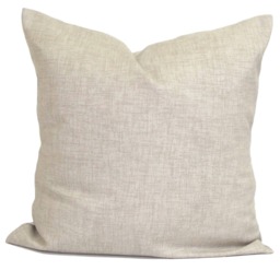 Solid Tan Pillow Cover, Throw Cover For 20x20 Pillow, 18x18 16x16 All Sizes Including Shams - thumbnail 1