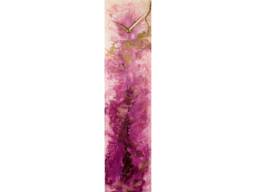 Lilac Home Decor Contemporary Wall Clock, Pink Gift For Her, Grandma Present, Luxury Art Bespoke Decor, Clock New