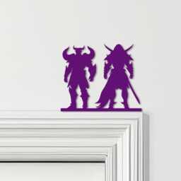Door Topper Vikings Various Colours Top Of Decorative Sign - Sign, Novelty Wall Decor, Frame Art, Art - thumbnail 4