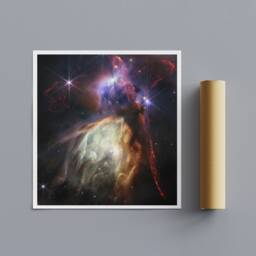 James Webb Telescope Rho Ophiuchi Nebula Print - Nasa Wall Art - thumbnail 3