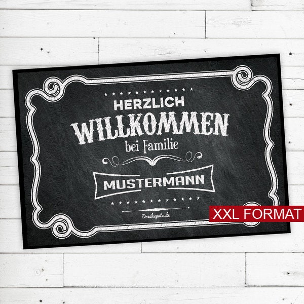 "xxl Doormat ""Vintage" - image 1