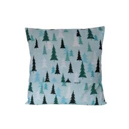 Christmas Winter Ski Village Trees Cushion Cover 16 - thumbnail 2