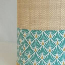 Tube Lamp To Lay Rabane & Art Deco Pattern - thumbnail 4