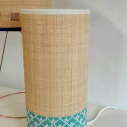 Tube Lamp To Lay Rabane & Art Deco Pattern - thumbnail 2