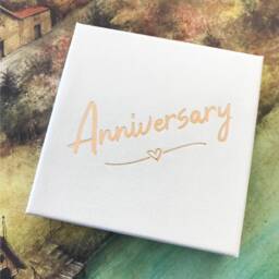 Beautifully Personalised Anniversary Gift Petite Hammered Heart Wall Hanging - thumbnail 2