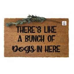 There's Like A Bunch Of Dogs in Here Doormat - Funny Dog Lover Welcome Mat Pet Owner Porch Decor Mom Gift House - thumbnail 1