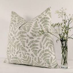 Floral Lampshade Drum Conical Tapered Table Pendant Shade - thumbnail 4