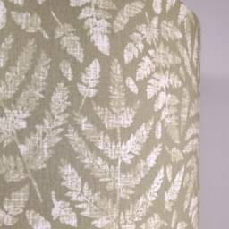 Floral Lampshade Drum Conical Tapered Table Pendant Shade - thumbnail 3