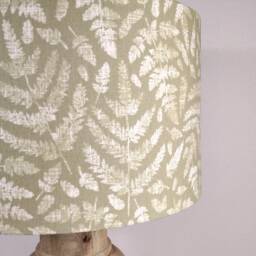 Floral Lampshade Drum Conical Tapered Table Pendant Shade - thumbnail 2