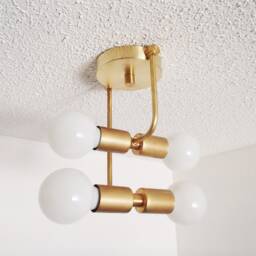 Modern Flush Mount - Parallel Stepped Ceiling Light Contemporary Bedroom Farmhouse Kitchen Lighting Hallway Ul Listed - thumbnail 3