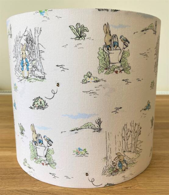 Peter Rabbit Ceiling Shade & Nursery Lamp - Adventure Theme Lighting - image 1