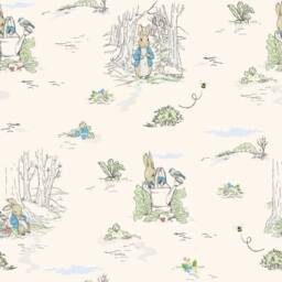 Peter Rabbit Ceiling Shade & Nursery Lamp - Adventure Theme Lighting - thumbnail 4