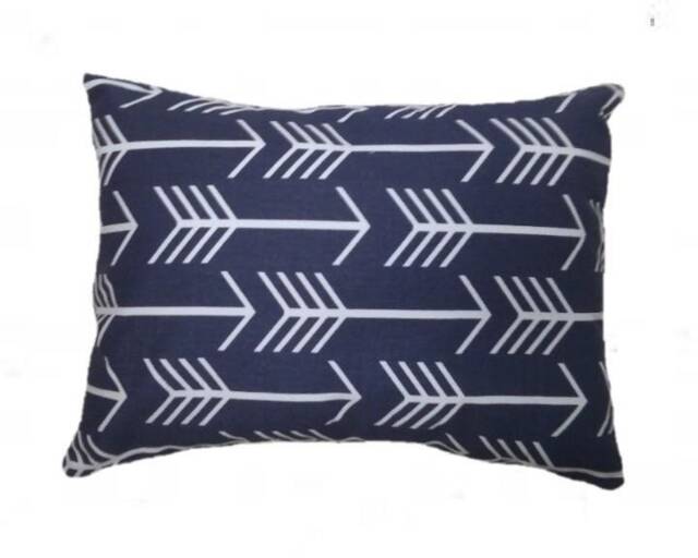 Blue Arrow Throw Pillow Cover - image 1