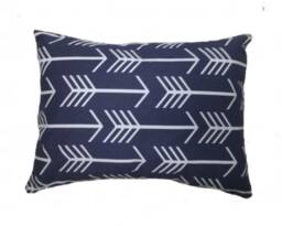 Blue Arrow Throw Pillow Cover - thumbnail 1