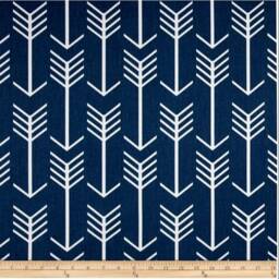 Blue Arrow Throw Pillow Cover - thumbnail 3