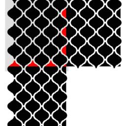 Wall Stencil Template Moroccan Pattern Casablanca For Walls & Furniture Diy Decor Rooms - thumbnail 4