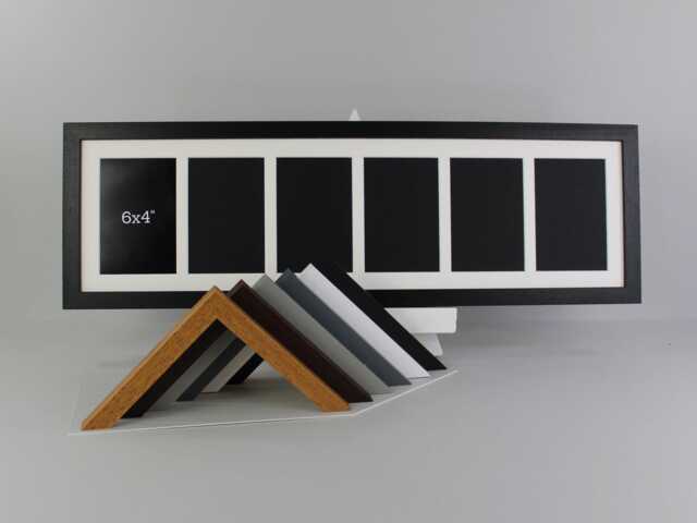 Multi Aperture Photo Frame. Holds Six 6x4 - image 1