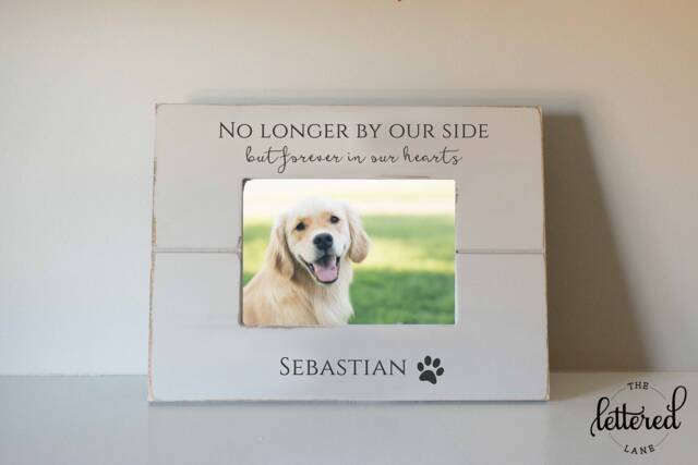 Pet Memory Frame, Loss Of Pet Gift, Memorial Frame, Dog Remembrance, in Memory Pet, Picture Frame - image 1