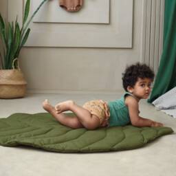 Organic Cotton Leaf Baby Play Mat Kids Room Decor - thumbnail 2