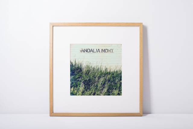 "Printable Art, Wall Decor, Digital Download, Montana, Montana Vintage Sign, Barns, Abstract, Abstract Art ""Vandalia" - image 1