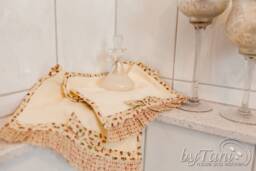 Towel With Ruffle