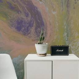 Coastal Morning Abstract Removable Wall Mural 531 - thumbnail 2
