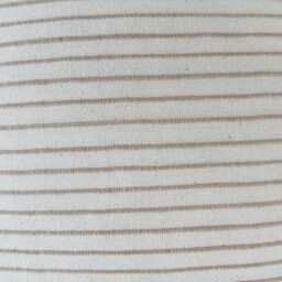 striped Pillow Cover Tan Color - thumbnail 2