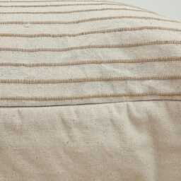 striped Pillow Cover Tan Color - thumbnail 3