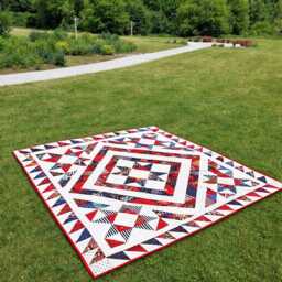Cosmic Glow Star Quilt Pattern - Modern Patchwork, Baby & Throw - PDF Pattern - thumbnail 3