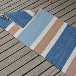 "Hand Woven Rug Runner - 24"" X 82" - thumbnail 2