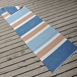 "Hand Woven Rug Runner - 24"" X 82" - thumbnail 3