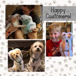 Huggable Custom Dog Photo Gift Throw Pillow For Lovers, Mom Gift, Dad Loss Bereavement Away At College - thumbnail 2