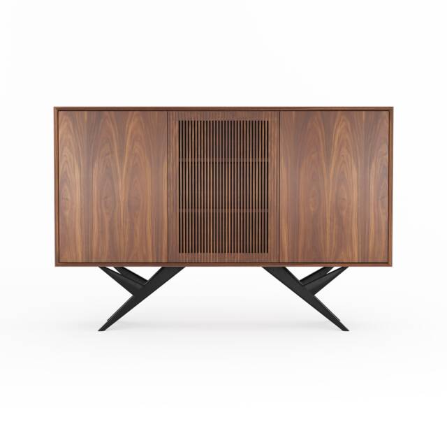 Walnut Credenza Prefect For Dining Room, Dresser, Commode, Media Cabinet Console - image 1