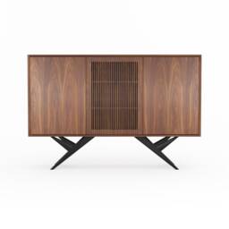Walnut Credenza Prefect For Dining Room, Dresser, Commode, Media Cabinet Console