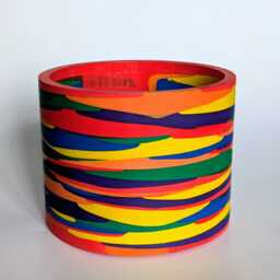 Rainbow Layer Plant Pot - thumbnail 2