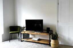 Rustic, Industrial Tv Stand