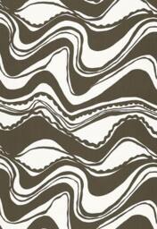 Caramel Coastline Print in Black Or Tobacco/Trina Turk-Indoor/Outdoor-One Pillow - thumbnail 1
