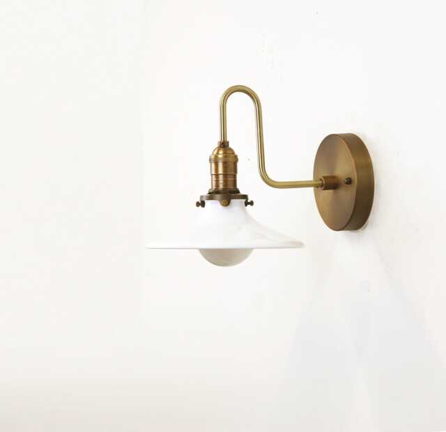 Wall Sconce Light, Modern Brass Mid Century Wall Sconce Industrial Sconce, Ul Listed, No.0297 - image 1