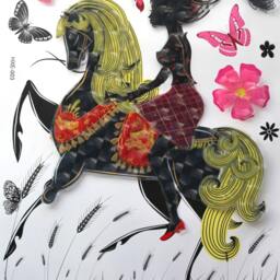 3D Wall Art Decals Stickers Removable Home Decor Decorations Kids Nursery Girl Horse Peacock Paris Carriage Butterfly Tree Eiffel Tower - thumbnail 3
