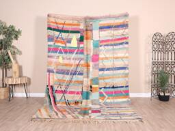 Vintage Boujaad Rug, Authentic Moroccan Rug 6x9 Ft - thumbnail 1