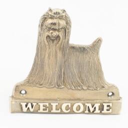Yorkshire Terrier, Dog Welcome, Hanging Decoration, Limited Edition, Artdog - thumbnail 1