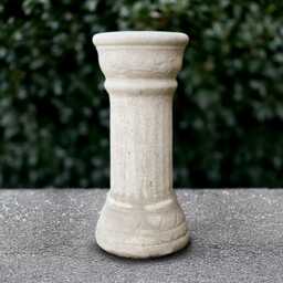 Concrete Stand Figurine Outdoor Pedestal Sculpture Cement Column Decoration Handmade Ornament Pedestal Lover Gift - thumbnail 3