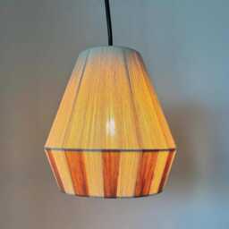 Handwoven Pendant Lampshade Romane - thumbnail 3