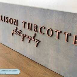 Custom 3D Wood Logo Sign Laser Cut Business Reception Wall Decor Natural Office - Free Shipping Usa Made - thumbnail 2