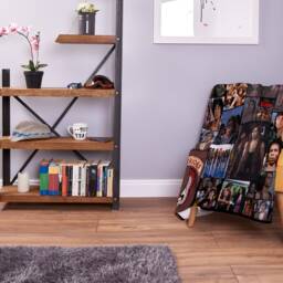The Warriors Movie Montage Fleece Throw Blanket - 150cm X Large Made in England - thumbnail 3