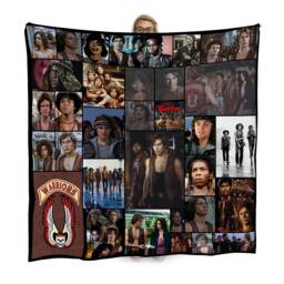 The Warriors Movie Montage Fleece Throw Blanket - 150cm X Large Made in England